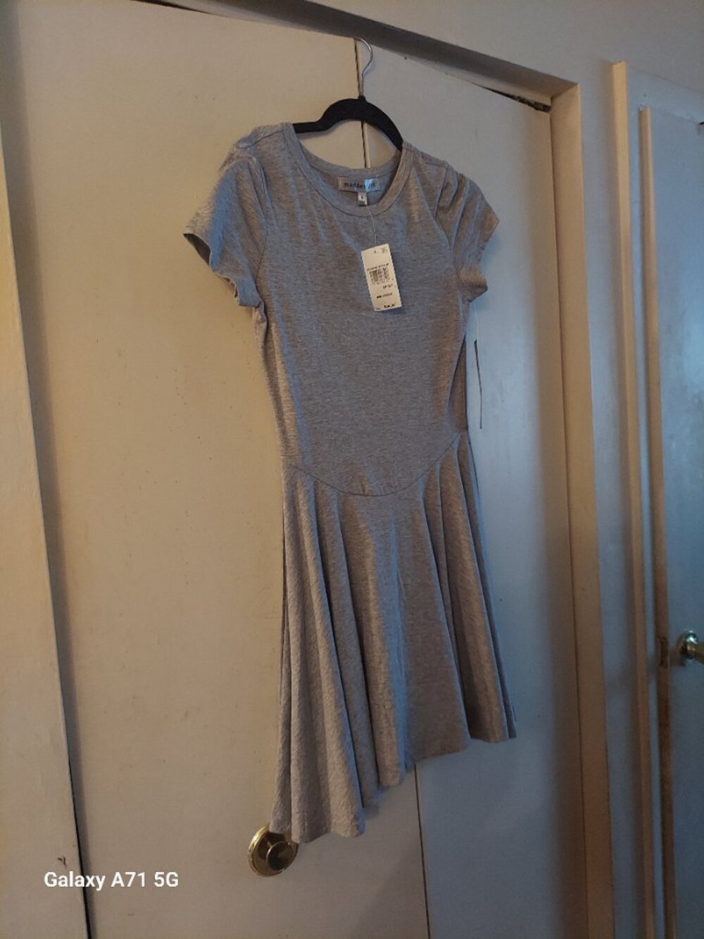 Steve Madden Madden Girl Short Sleeve Skater Dress
